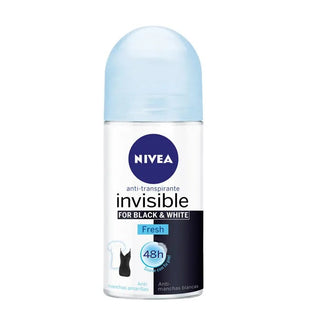 Nivea For Black And White Roll On Fresh 50ml — Deodorante