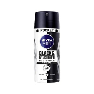 Nivea Men Black & White Invisible Original Deodorante 100ml — Deodorante