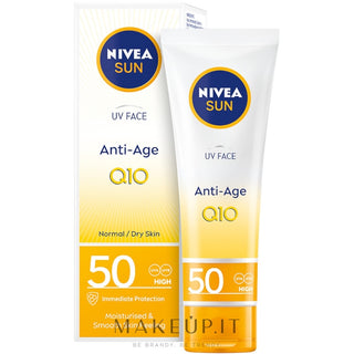 Nivea Viso Anti-Pigmenti SPF50 Pelle Normale e Secca 50ml — Crema solare viso