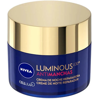 Nivea Luminous 630 Crema Notte Riparatrice Anti-Macchie 40ml — Crema notte