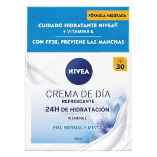 Nivea Crema Giorno Idratante SPF30 Pelli Normali e Miste 50ml — Crema viso SPF