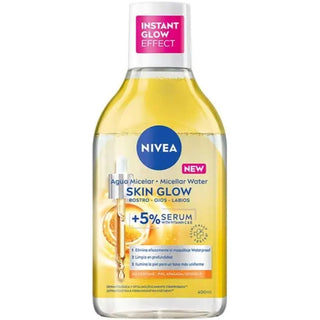 Nivea Micellar serum Skin Glow 400 makeupfjerner til trist og sensitiv hud 