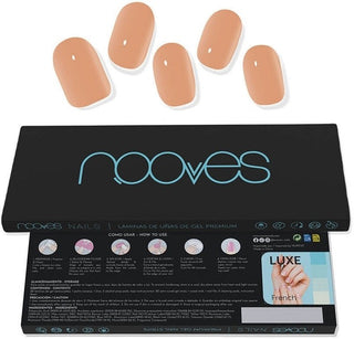 Nooves Premium Luxe Cru Au Soleil Gel Nail Blades 20 pezzi — Tips Unghie