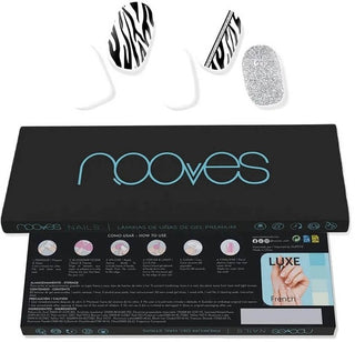 Láminas de gel premium para uñas Nooves Glam Funky Baby 20 unidades 