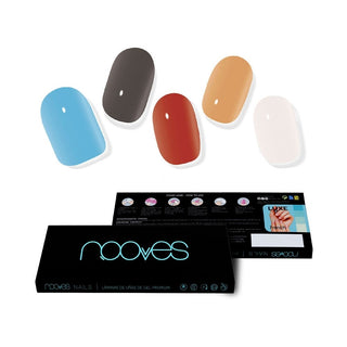 Láminas de gel para uñas Nooves Premium Glam Melody, 20 unidades 