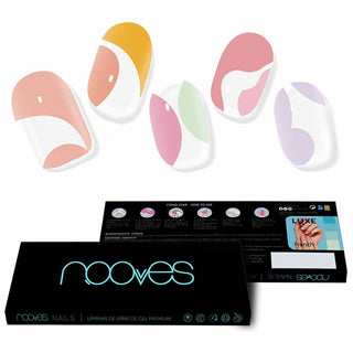 Láminas de gel premium para uñas Nooves Glam Paradise 20 unidades 