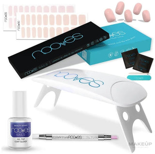 Hojas para uñas de gel premium Nooves de 8 piezas 