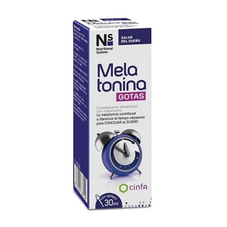 Ns Melatonina Gocce 30 ml — Kosttilskudd