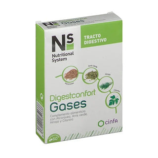 Ns DigestComfort Gas Relief 60 compresse — Integratore
