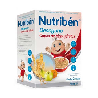 Nutriben Breakfast Flakes Frumento Frutta 750g — Cereale per l'infanzia