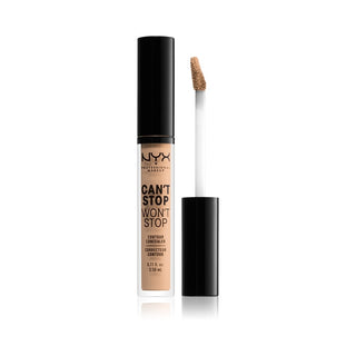 Nyx Can't Stop Won't Stop Correttore Contorno Copertura compressea Naturale 3,5ml — Correttore
