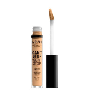 Nyx Can't Stop Won't Stop Full Coverage Contour Correttore True Beige 3,5ml — Correttore