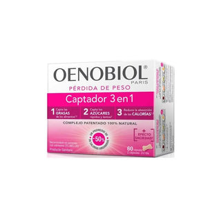 Oenobiol Weightloss 3 in 1 captador de grasas 60 comprimidos 