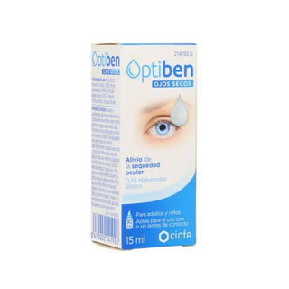 Optiben Gocce para Ojos Secos 15ml 