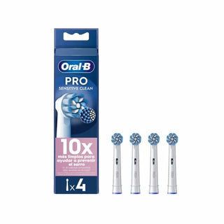 Oral-B Sensitive Clean Spazzolini di Ricambio 3 — Testine Spazzolino
