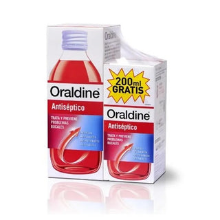 Oraldine Antisettico 400 ml Set 2 Pezzi — Collutorio antisettico