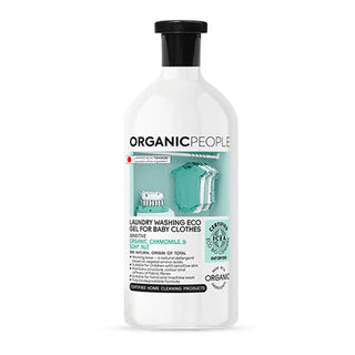 Organic People For Baby Clothes Camomilla y Noci di Sapone Gel ecológico para el lavado de la ropa 200ml 