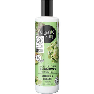 Organic Shop Champú Cabello Seco hidratante de alcachofa 280 ml 