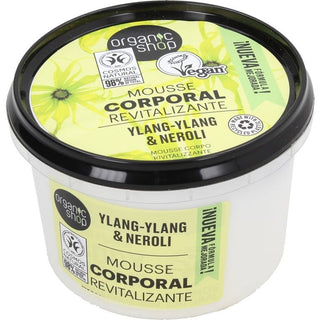 Organic Shop Mousse Corporal Revitalizante de Ylang-Ylang 250ml 