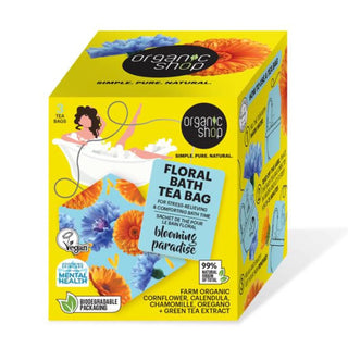 Bolsitas de té de baño floral Organic Shop Blooming Paradise 280 unidades 