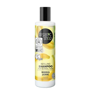 Organic shop Banana Ricarica Shampoo Capelli Normal 280ml — Shampoo