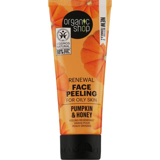 Peeling facial de calabaza para pieles grasas Organic Shop 75 ml 