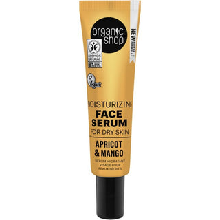 Organic Shop Sérum hidratante facial de albaricoque Piel Seca 30ml 