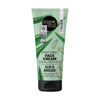 Organic Shop Crema Viso Quotidiana Aloe 50ml — Crema viso