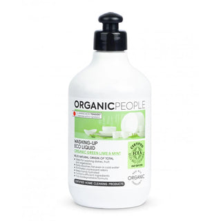Organic People Lime e Menta Detersivo per Piatti Ecologico 200 ml — Detersivo piatti
