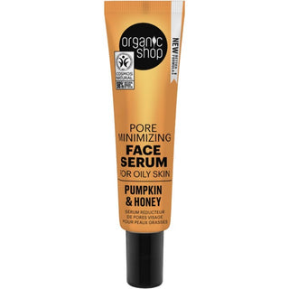 Sérum facial de calabaza Organic Shop para pieles grasas 30 ml 