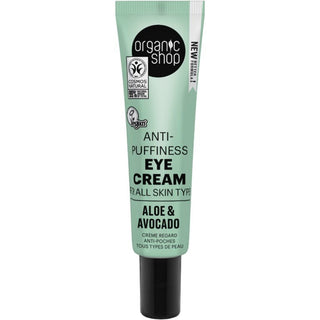 Organic Shop Crema contorno occhi anti-borse all'aloe 30 ml — Crema contorno occhi