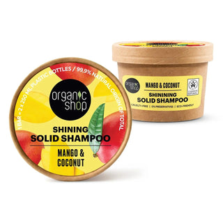 Organic Shop Mango Shining 60g — Shampoo Solido