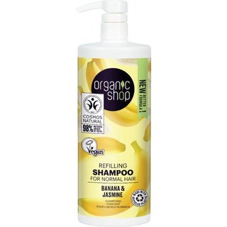 Organic Shop Banana Recarga en Champú 1000ml 