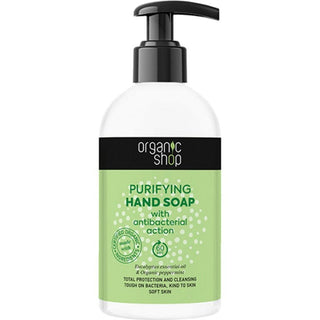 Jabón de manos antibacteriano Organic Shop Jabón de manos purificante 500 ml 
