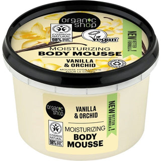 Organic shop Vanilla Bourbon Mousse Corporal Idratante 250ml — Mousse corpo