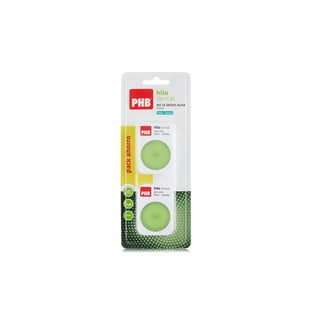 Pbh Phb Fluoruro y Menta Piperita Hilo Dental Interdental 50m Doble Cera 