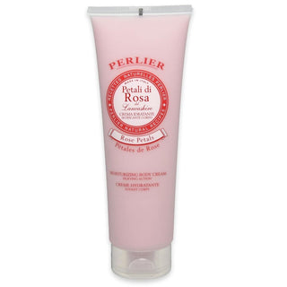 Moisturizing body cream with rose petals Perlier 250 ml 