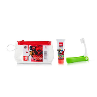 Cepillo de dientes de viaje Phb Junior + dentífrico en gel 15 ml 