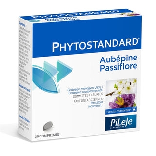 Pileje Phytostandard Espino blanco y Passiflora 30 comprimidos 