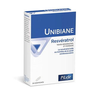 Pileje Unibiane Resveratrol 30 Kapseln 
