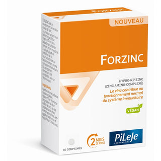 Pileje Forzinc 60 comprimidos 