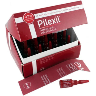 Pilexil Anticaída del cabello 15 ampollas 5 ampollas de regalo 
