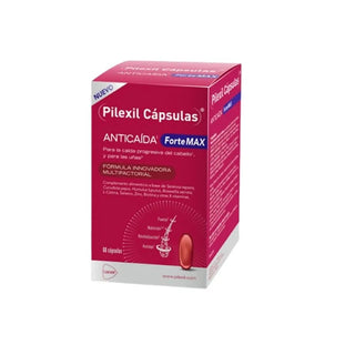cápsulas anticaída del cabello Pilexil Forte Max 60 cápsulas 