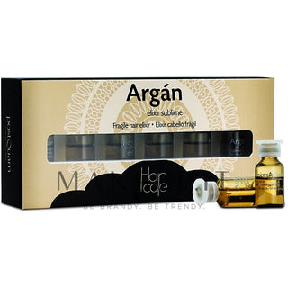 Efter hårplejen Argan Sublime Fragile Hair Elixir 6x3ml 