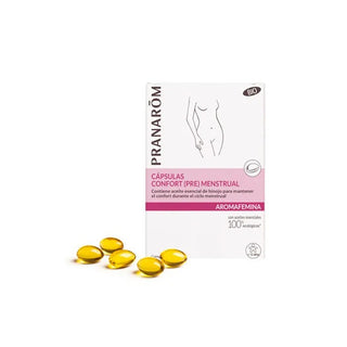 Pranarom Aromafemina Confort premenstrual 30 cápsulas 
