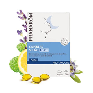 Pranarom Aromanoctis Sueño y Relajación 30 cápsulas 