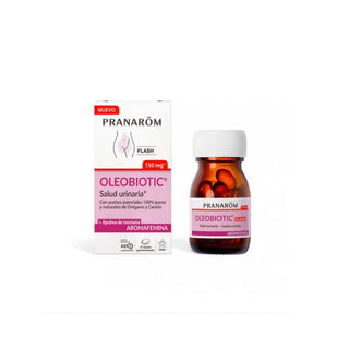 Pranarom Oleobiotic Aromafemina Salud Urinaria 15 cápsulas 