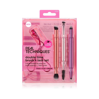 Real Techniques Double Time Brush, último set de 4 piezas 