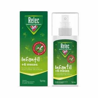 Spray repelente para mosquitos Relec Child +6 mesi 100 ml 