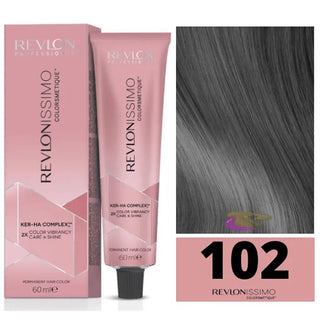 Revlon Colorsmetiche Satinescent 102 Smoky Silver 60ml — Colorazione permanente